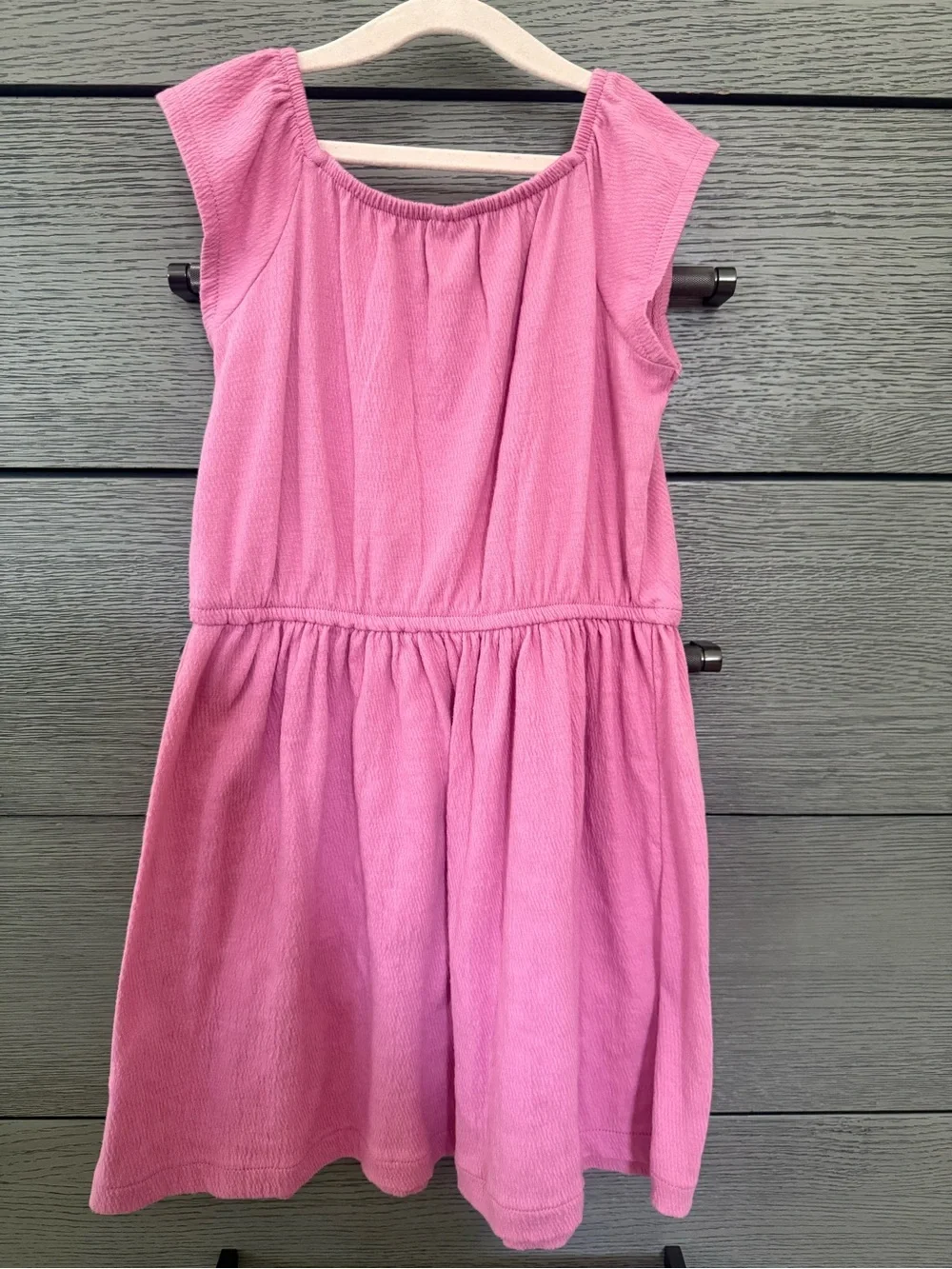 OshKosh B'gosh Pink Lace-Front Casual Dress